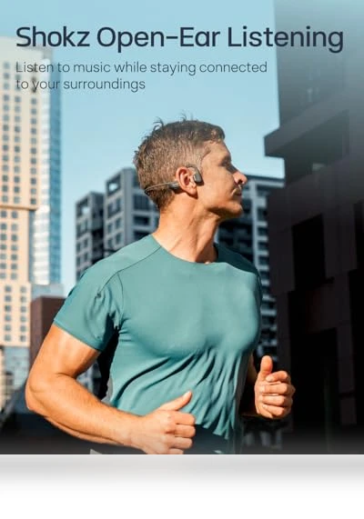 Open-Ear, Bone Conduction Sport Headphones — Headphones, SHOKZ