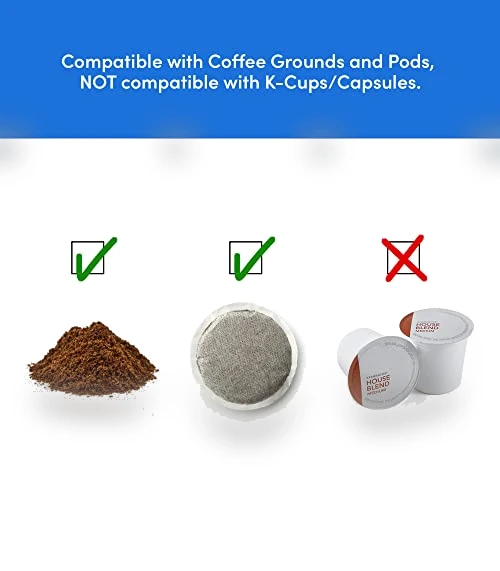 Personal Single-Serve Compact Coffee Maker — Single-Cup Coffee Makers, Elite Gourmet