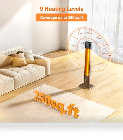 Portable Outdoor Heater — Portable Heating Solutions, FLOWBREEZE
