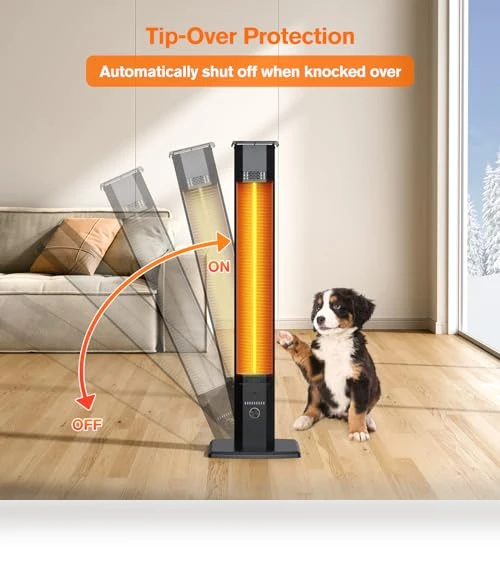 Portable Outdoor Heater — Portable Heating Solutions, FLOWBREEZE