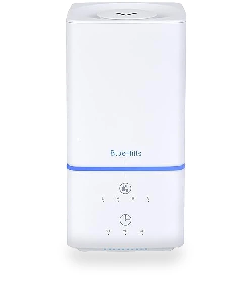 Premium Essential Oil Diffuser Humidifier Combo — Air Moisturizers, BlueHills