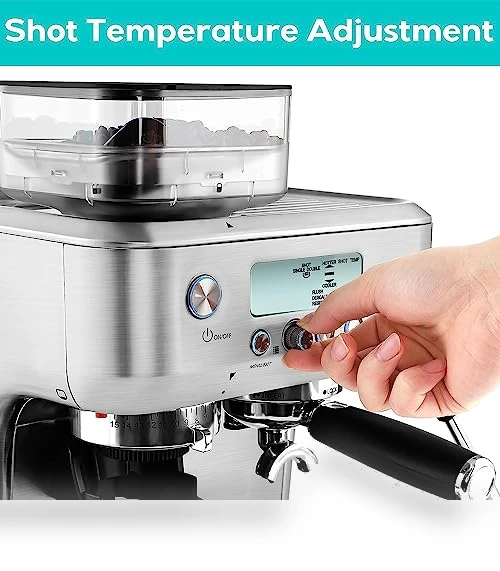 Professional Espresso Machine with Grinder and Milk Frother — Coffee & Espresso Combos, CASABREWS