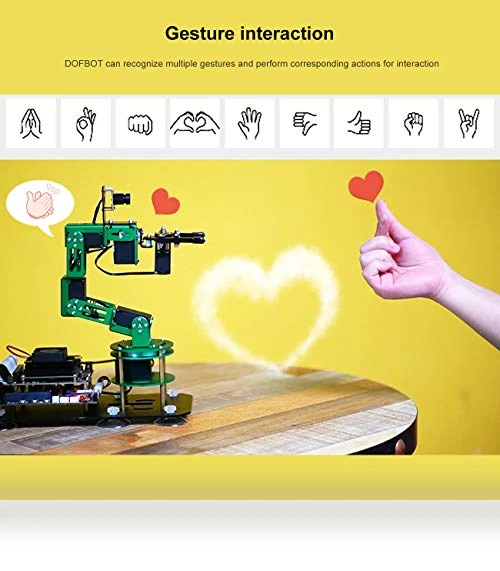 Robot Arm Kit 6DOF — Robotic Enhancements, Yahboom