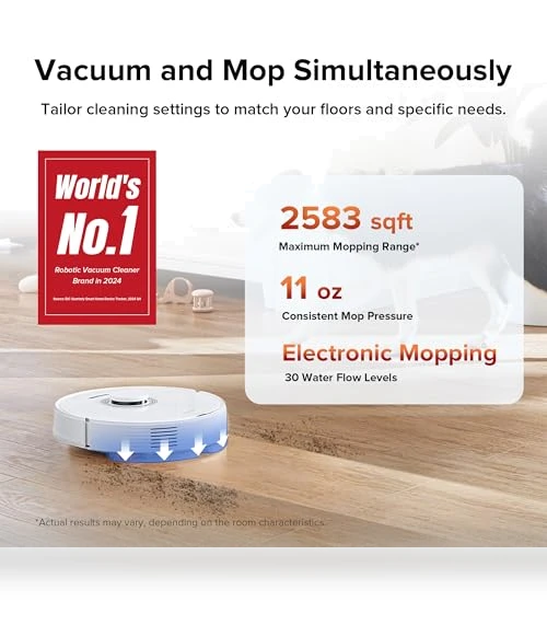 Robot Vacuum and Mop Combo — Smart Cleaning Robots, Roborock
