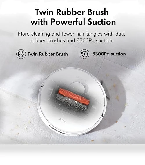 Robot Vacuum and Mop Combo — Smart Cleaning Robots, MOVA