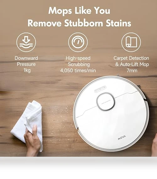 Robot Vacuum and Mop Combo — Smart Cleaning Robots, MOVA