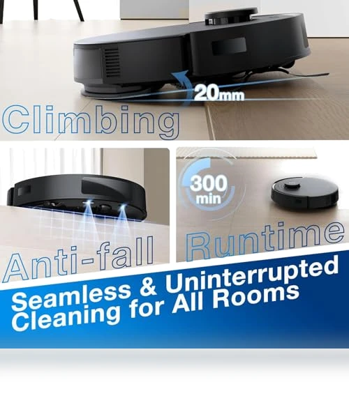Robot Vacuum Cleaner and Mop — Smart Cleaning Robots, ECOVACS