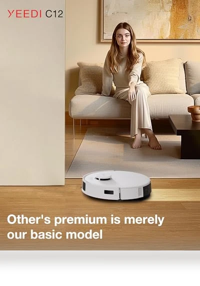 Robot Vacuum Cleaner and Mop — Smart Cleaning Robots, YEEDI