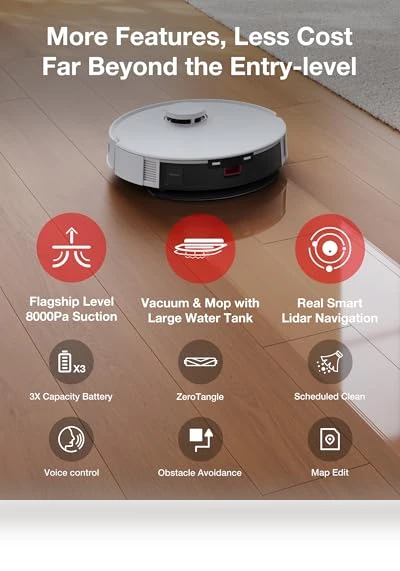 Robot Vacuum Cleaner and Mop — Smart Cleaning Robots, YEEDI