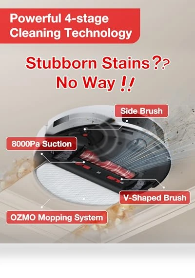 Robot Vacuum Cleaner and Mop — Smart Cleaning Robots, YEEDI