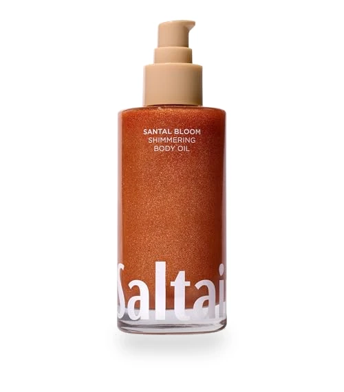 Shimmering Body Oil - Santal Bloom Scented Dry Oil Moisturizer — Sun Care Essentials, Saltair