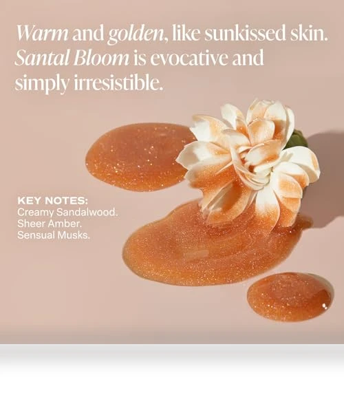 Shimmering Body Oil - Santal Bloom Scented Dry Oil Moisturizer — Sun Care Essentials, Saltair