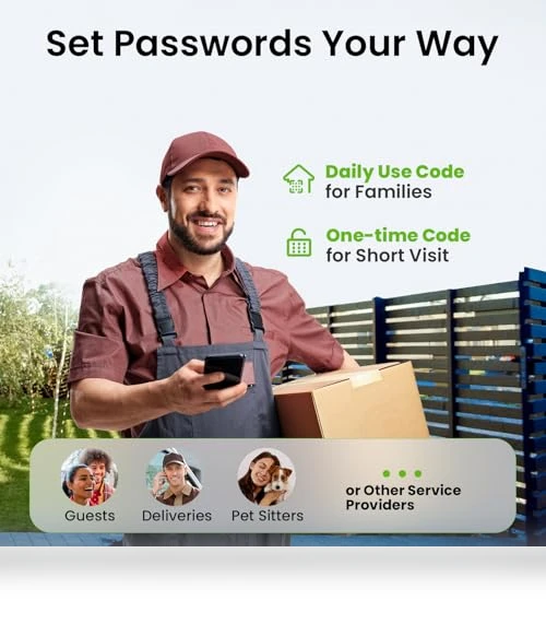 Smart Deadbolt Lock for Front Door — Locks, GHome Smart