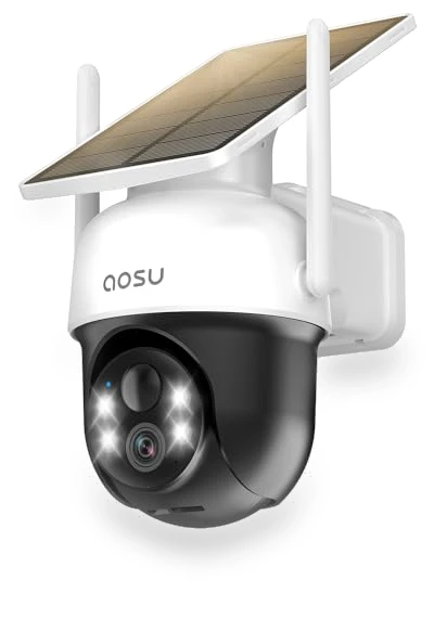 Solar Camera Security Outdoor — Security Cameras, AOSU