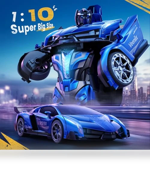 Transform Remote Control Car — Interactive Figures & Robots, Veeniix