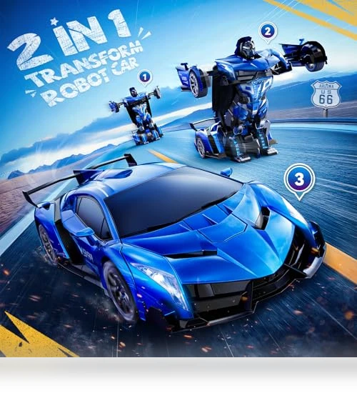 Transform Remote Control Car — Interactive Figures & Robots, Veeniix