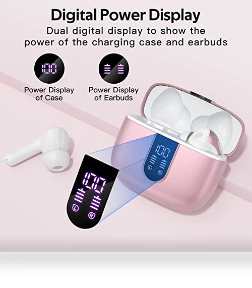 True Wireless Earbuds with LED Power Display — Audio Gear, TAGRY