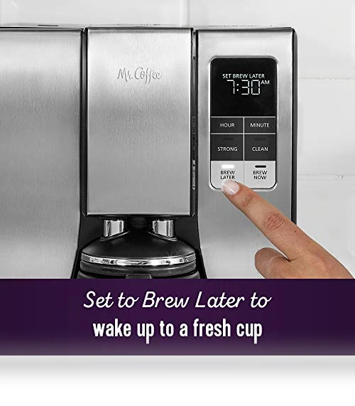 10-Cup Programmable Coffee Maker with Thermal Carafe — Electric Coffee Brewers, Mr. Coffee