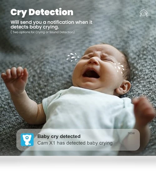 2K Indoor Security Camera — Baby Monitors, litokam