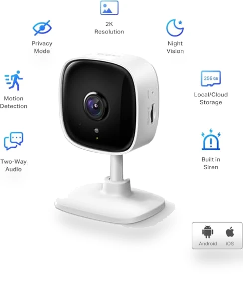 2K Security Camera — Baby Monitors, TP-Link