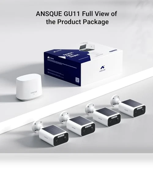 2K Security Cameras Wireless Outdoor — Security Cameras, ANSQUE