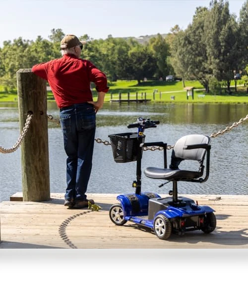 4 Wheels Electric Mobility Scooter — Electric Self-Balancing Scooters, DOUBLE GLOBAL INC