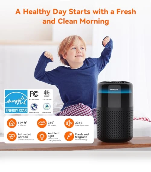 Air Purifier — HEPA Air Purifiers, AIRROMI