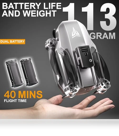 Brushless Motor Drone with 4K FPV — Drones, TizzyToy