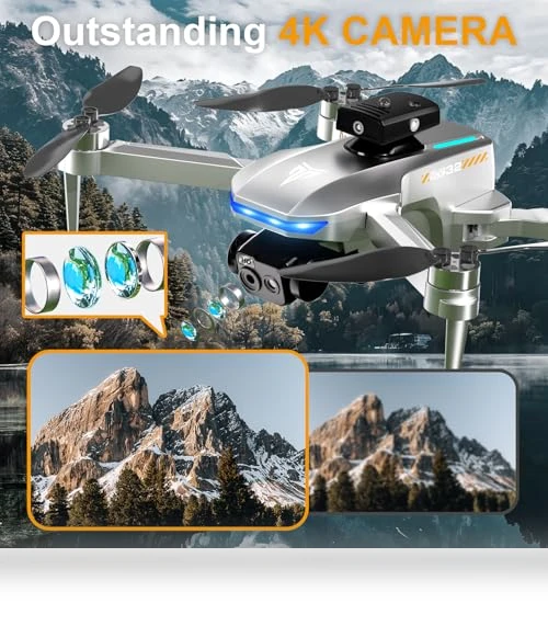 Brushless Motor Drone with 4K FPV — Drones, TizzyToy