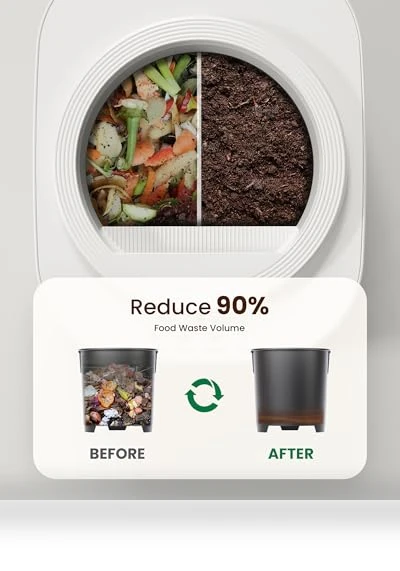 Electric Composter for Kitchen — Waste Management Solutions, Ouaken