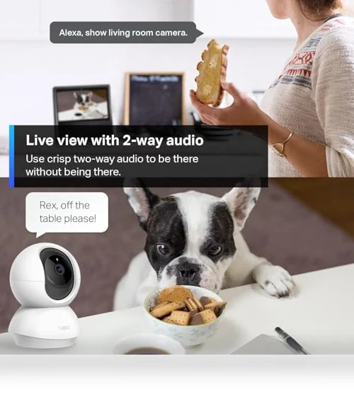 Pan/Tilt Security Camera — Baby Monitors, TP-Link