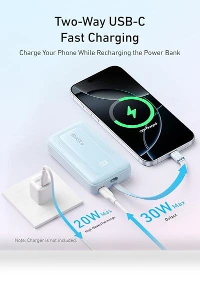 Portable Charger, 10,000mAh 30W Power Bank — Mobile Power Solutions, Anker