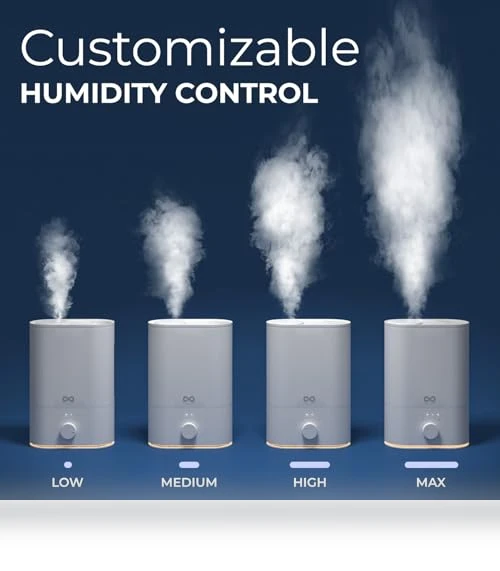 Quiet Humidifier Large Room — Air Moisturizers, Everlasting Comfort