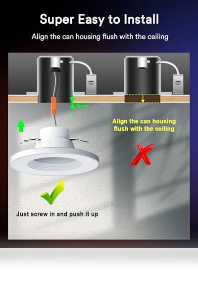 Retrofit Smart WiFi Recessed Lighting — Kits, Lumary