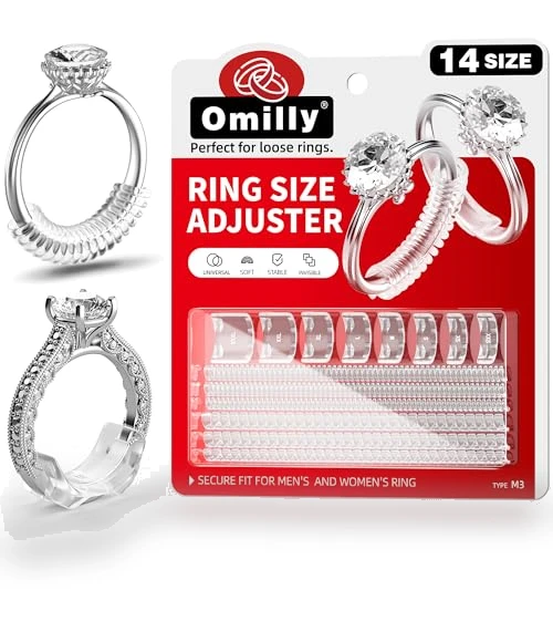 Silicone Ring Guards Invisible Ring Spacers Fitter — Enhancers, Omilly