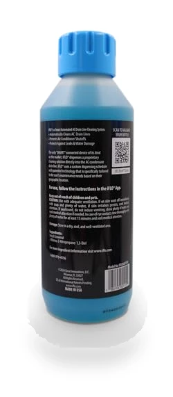 Smart Automated A/C Drain Line Cleaner Cartridge — Air Moisture Control, iFLO