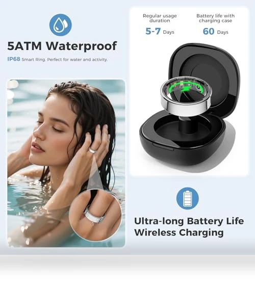 Smart Fitness Tracker Ring — Smart Rings, APOBATK