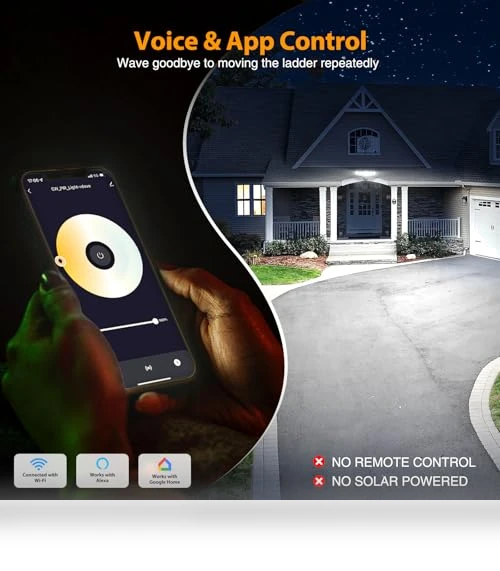 Smart LED Security Lights — Outdoor Security & Flood Lighting, Onforu