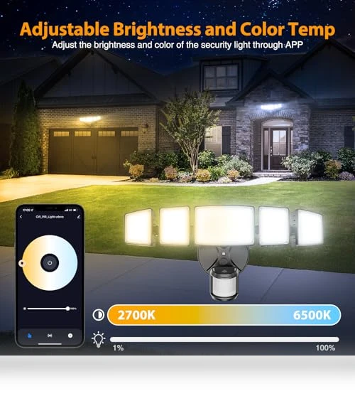 Smart LED Security Lights — Outdoor Security & Flood Lighting, Onforu