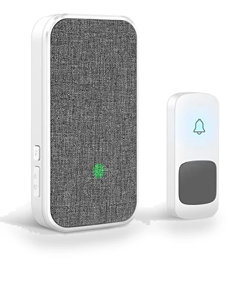Wireless Doorbell with Fabric Finish — Kits, Coolqiya