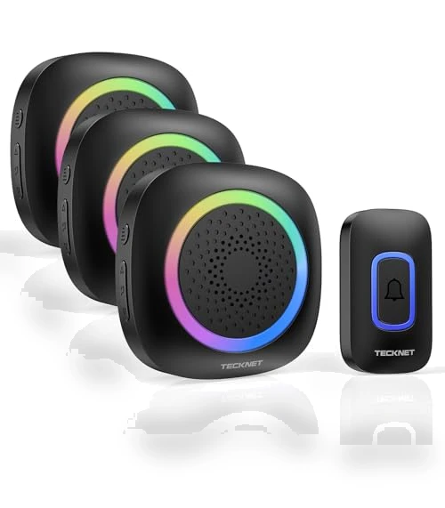 Wireless Doorbell with RGB Light — Kits, TECKNET