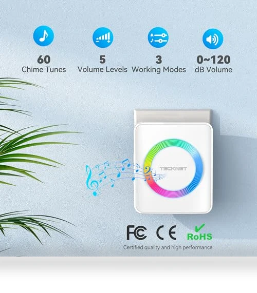 Wireless Doorbells for Home — Kits, TECKNET
