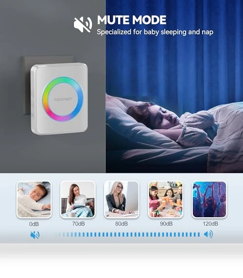 Wireless Doorbells for Home — Kits, TECKNET