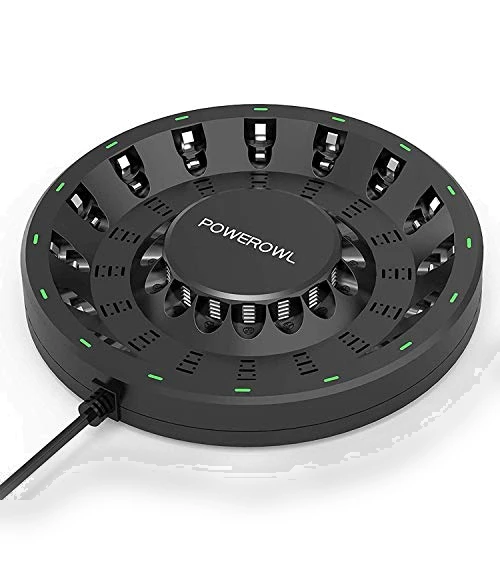 16 Bay AA AAA Battery Charger — Chargers, POWEROWL