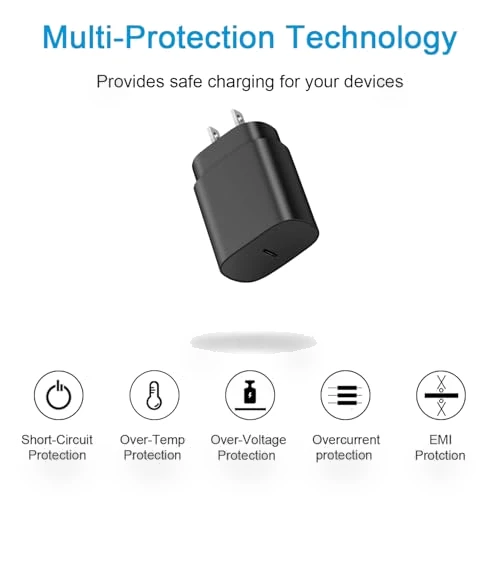 25W Super Fast Type C Charger with Cable — Chargers & Adapters