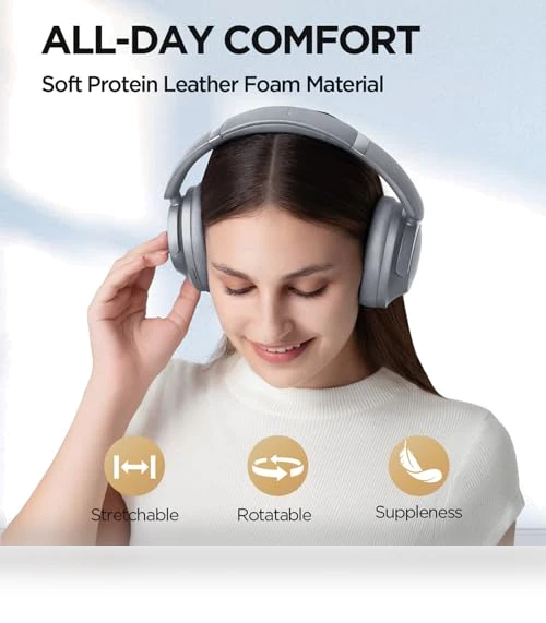 Active Noise Cancelling Headphones — Over-Ear Headphones, 1MORE