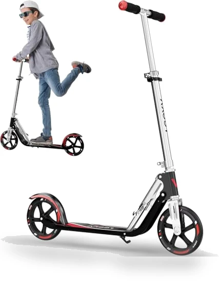 Adjustable Height Foldable Scooter — Push Scooters, LEEYV