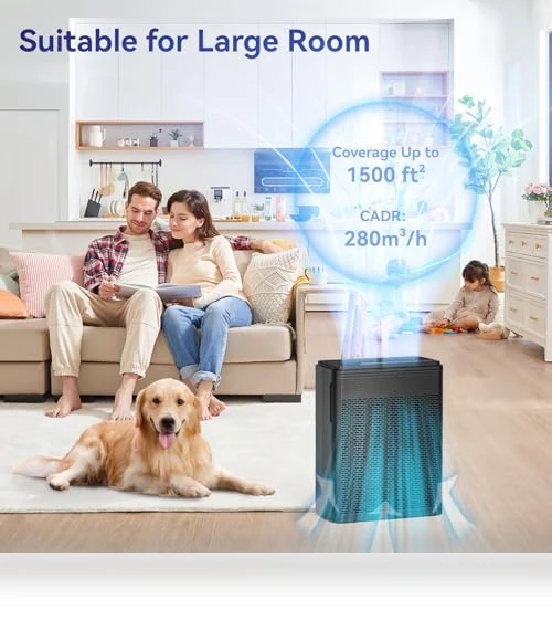 Air Purifier for Home with HEPA Filter — HEPA Air Purifiers, YARIKI