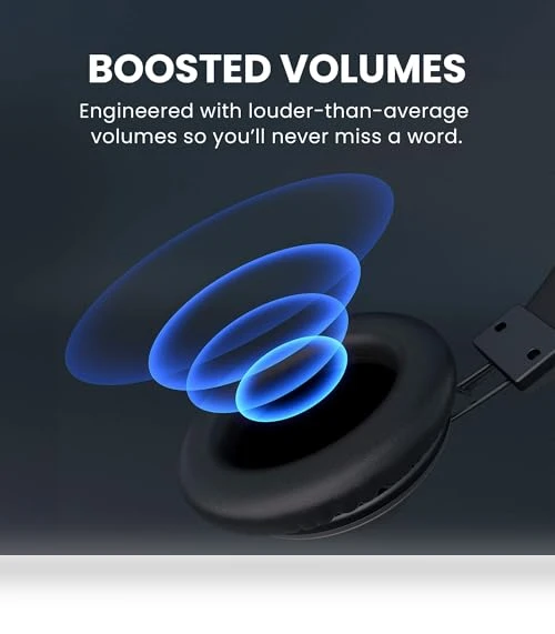 Bluetooth 5.3 Over-Ear Headphones with Wireless Charging Dock — Over-Ear Headphones, Avantree