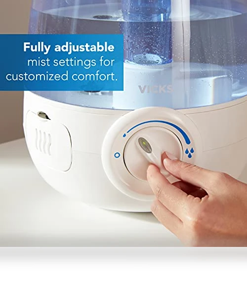 Filter-Free Ultrasonic Humidifier — Air Moisturizers, Vicks